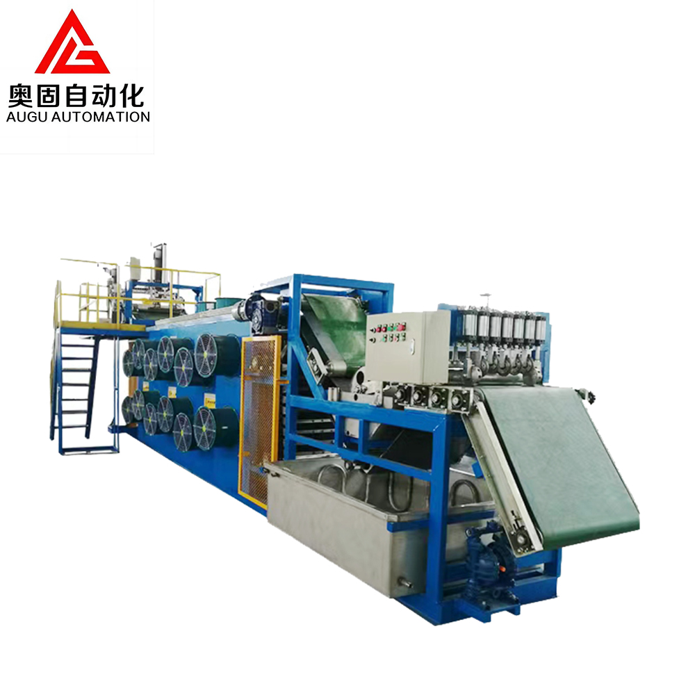 „Augu Batch Off“ aušinimo linija: būtina gumos gamykloms, pritaikyta patogumui!